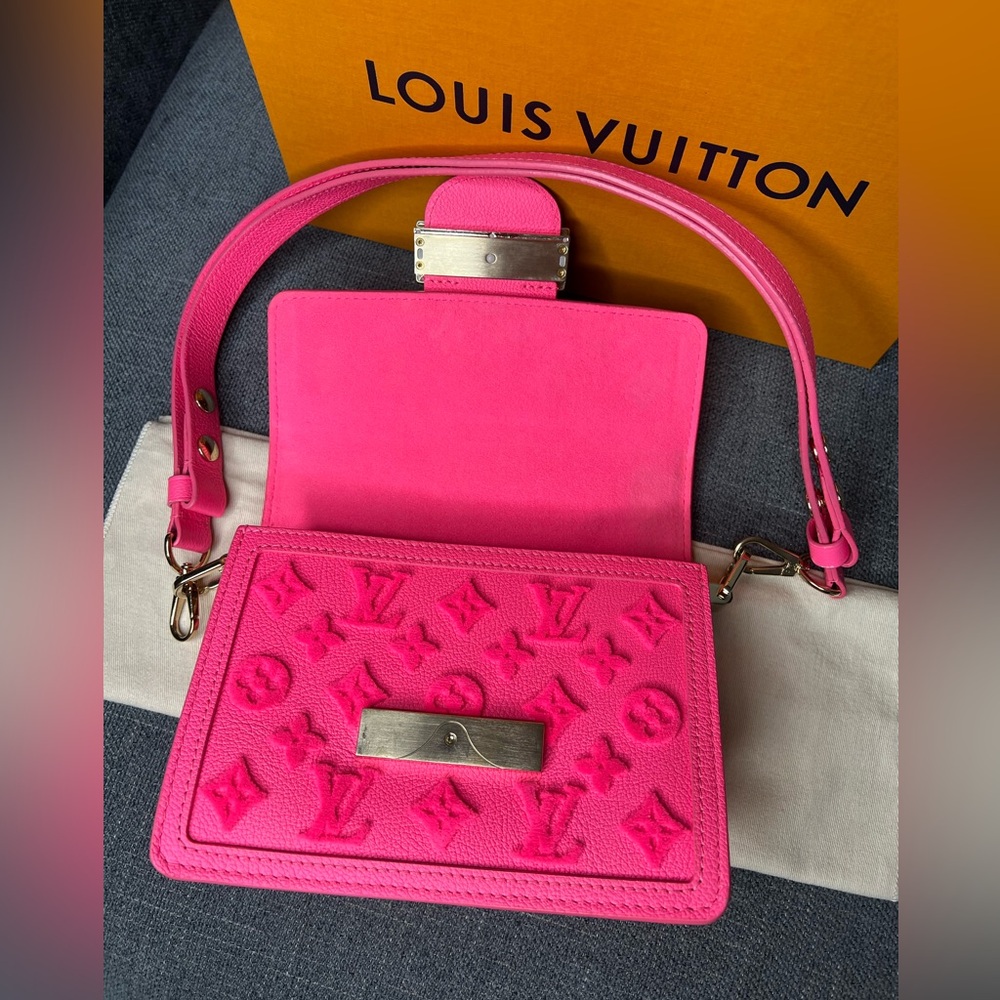 Louis Vuitton Dauphine PM monogram Neon Tuffetage bag - Picture 9 of 12